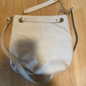 Michael Kors white crossbody bag